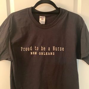 Size Large Black T-shirt from New Orleans
